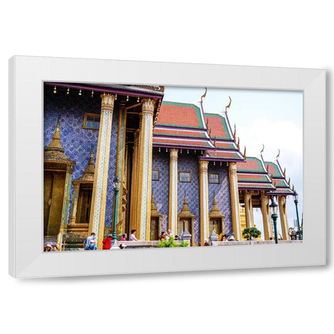 Thailand - 24 White Modern Wood Framed Art Print by Heine, Ben