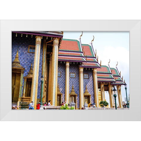 Thailand - 24 White Modern Wood Framed Art Print by Heine, Ben