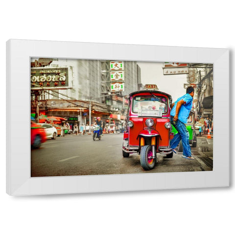 Thailand - 66 White Modern Wood Framed Art Print by Heine, Ben