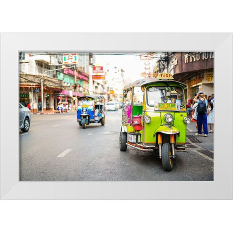Thailand - 70 White Modern Wood Framed Art Print by Heine, Ben