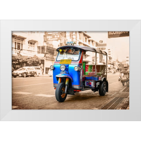 Thailand - 72 White Modern Wood Framed Art Print by Heine, Ben