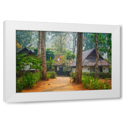 Thailand - 77 White Modern Wood Framed Art Print by Heine, Ben
