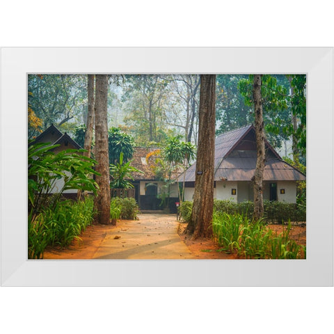 Thailand - 77 White Modern Wood Framed Art Print by Heine, Ben