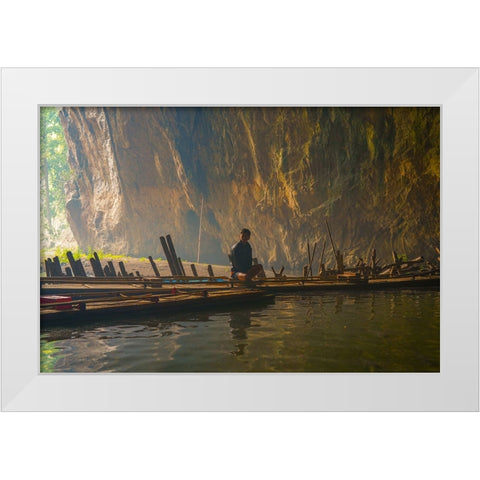 Thailand - 93 White Modern Wood Framed Art Print by Heine, Ben