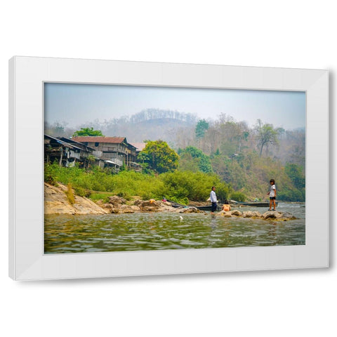Thailand - 151 White Modern Wood Framed Art Print by Heine, Ben