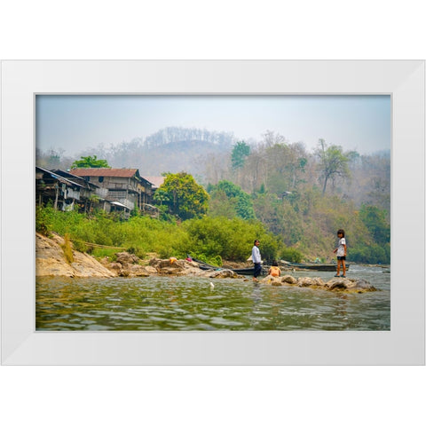 Thailand - 151 White Modern Wood Framed Art Print by Heine, Ben