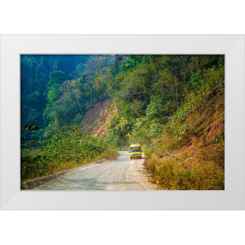 Thailand - 166 White Modern Wood Framed Art Print by Heine, Ben