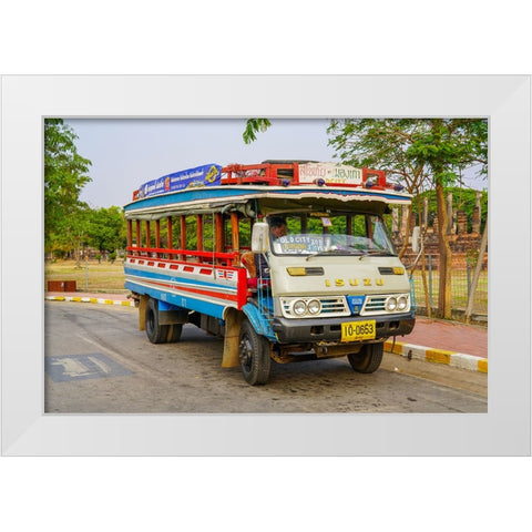 Thailand - 183 White Modern Wood Framed Art Print by Heine, Ben