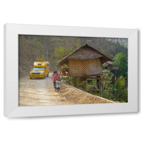 Thailand - 185 White Modern Wood Framed Art Print by Heine, Ben
