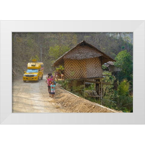 Thailand - 185 White Modern Wood Framed Art Print by Heine, Ben