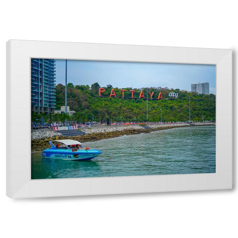 Thailand - 195 White Modern Wood Framed Art Print by Heine, Ben
