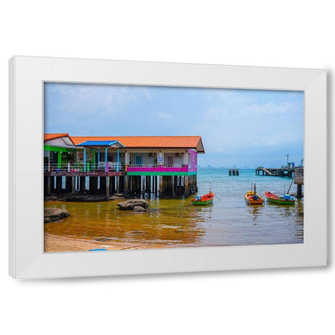 Thailand - 198 White Modern Wood Framed Art Print by Heine, Ben