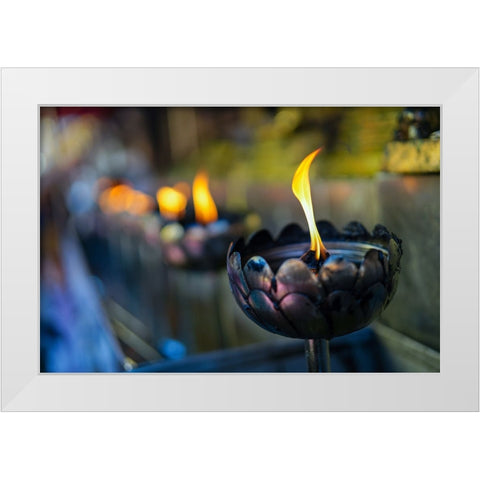 Thailand - 224 White Modern Wood Framed Art Print by Heine, Ben