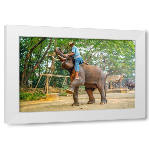 Thailand - 260 White Modern Wood Framed Art Print by Heine, Ben