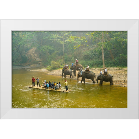 Thailand - 304 White Modern Wood Framed Art Print by Heine, Ben