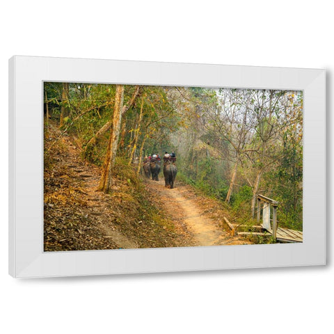 Thailand - 314 White Modern Wood Framed Art Print by Heine, Ben