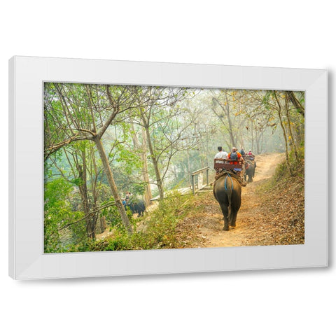 Thailand - 319 White Modern Wood Framed Art Print by Heine, Ben