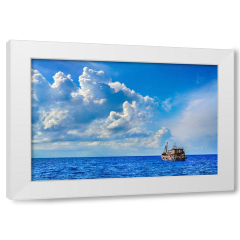 Thailand - 393 White Modern Wood Framed Art Print by Heine, Ben