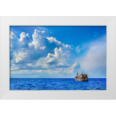 Thailand - 393 White Modern Wood Framed Art Print by Heine, Ben