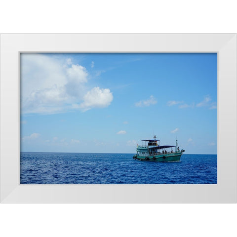 Thailand - 398 White Modern Wood Framed Art Print by Heine, Ben