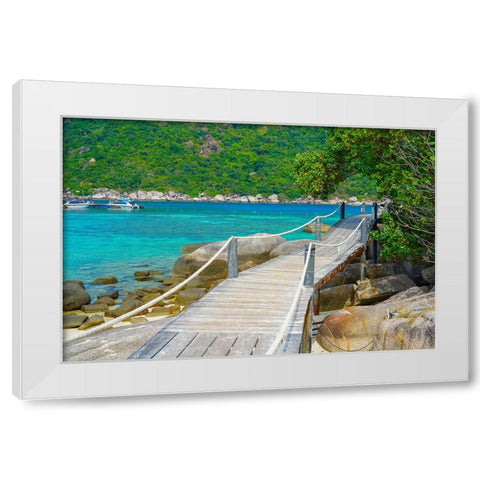 Thailand - 419 White Modern Wood Framed Art Print by Heine, Ben