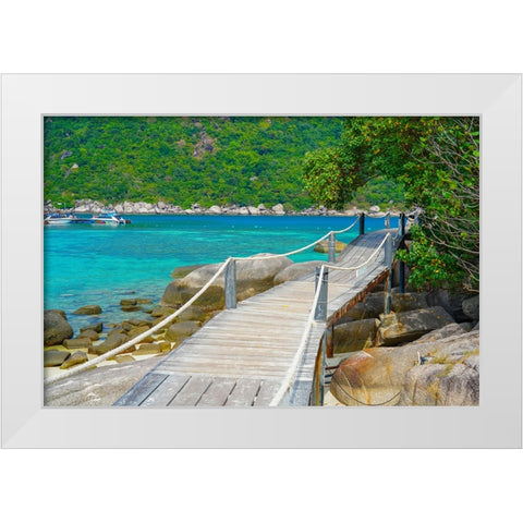 Thailand - 419 White Modern Wood Framed Art Print by Heine, Ben