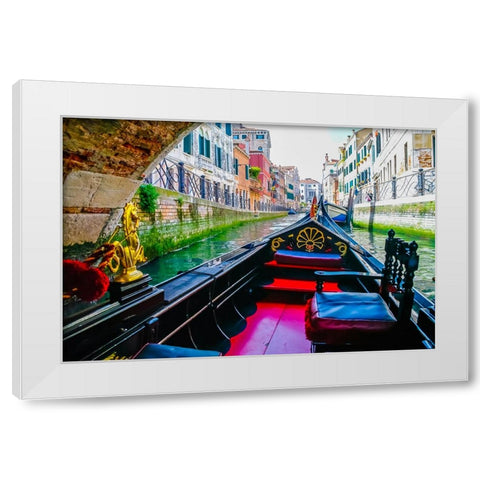 _SAM0741 White Modern Wood Framed Art Print by Heine, Ben