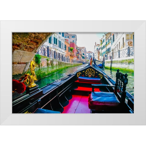 _SAM0741 White Modern Wood Framed Art Print by Heine, Ben