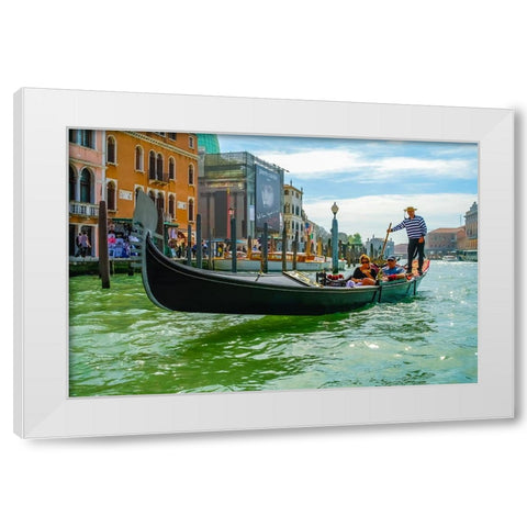 _SAM0757 White Modern Wood Framed Art Print by Heine, Ben