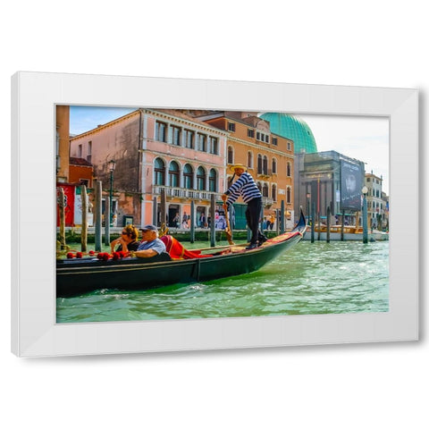 _SAM0759 White Modern Wood Framed Art Print by Heine, Ben