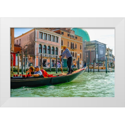 _SAM0759 White Modern Wood Framed Art Print by Heine, Ben