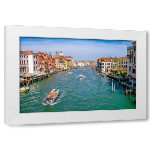 _SAM0772 White Modern Wood Framed Art Print by Heine, Ben