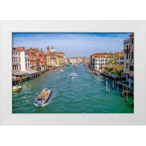 _SAM0772 White Modern Wood Framed Art Print by Heine, Ben