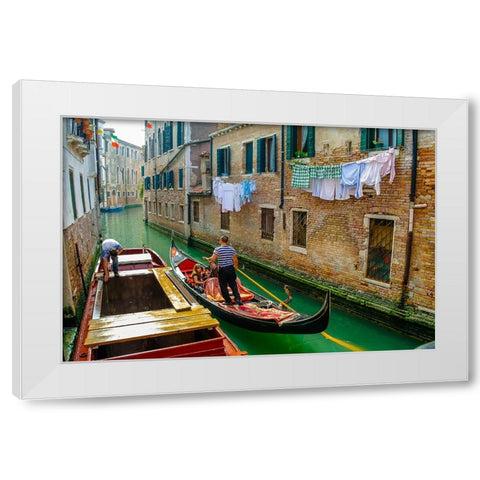 _SAM0857 White Modern Wood Framed Art Print by Heine, Ben