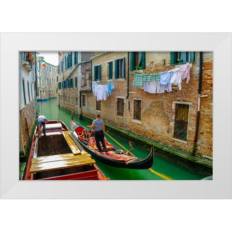 _SAM0857 White Modern Wood Framed Art Print by Heine, Ben