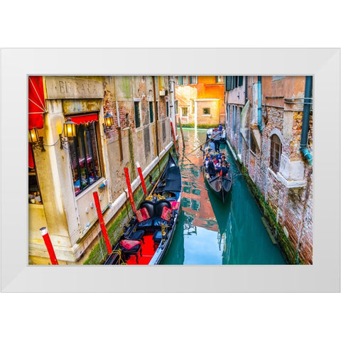 _SAM0952 White Modern Wood Framed Art Print by Heine, Ben