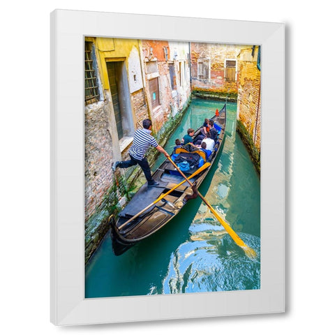 _SAM0957 White Modern Wood Framed Art Print by Heine, Ben