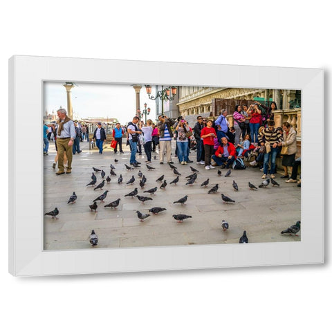 _SAM0987 White Modern Wood Framed Art Print by Heine, Ben