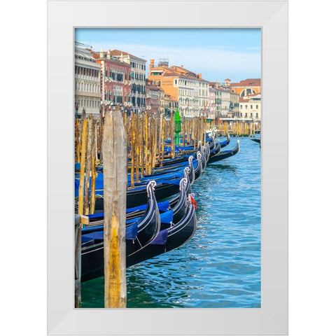 _SAM1032 White Modern Wood Framed Art Print by Heine, Ben