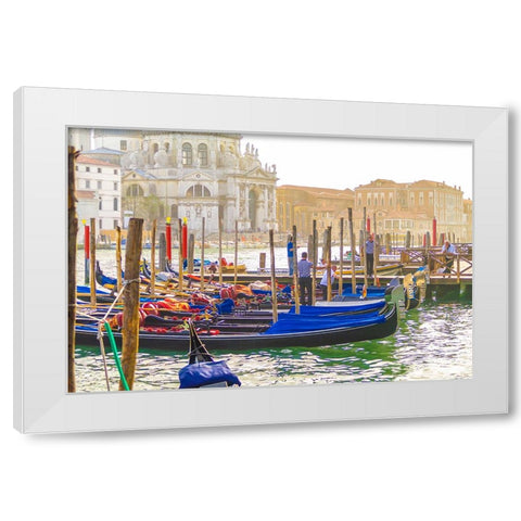 _SAM1048 White Modern Wood Framed Art Print by Heine, Ben