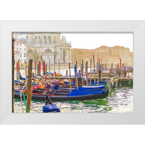 _SAM1048 White Modern Wood Framed Art Print by Heine, Ben