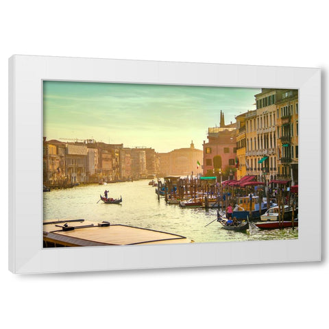 _SAM1091 White Modern Wood Framed Art Print by Heine, Ben