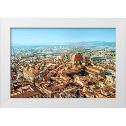 _SAM1319 White Modern Wood Framed Art Print by Heine, Ben