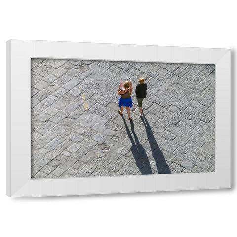 _SAM1450 White Modern Wood Framed Art Print by Heine, Ben