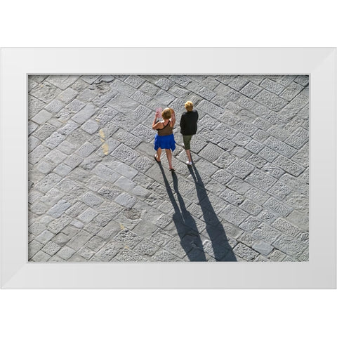 _SAM1450 White Modern Wood Framed Art Print by Heine, Ben