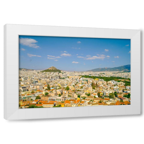 _SAM3026 White Modern Wood Framed Art Print by Heine, Ben