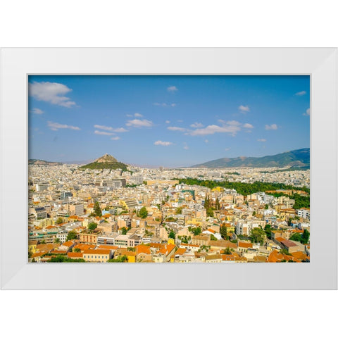 _SAM3026 White Modern Wood Framed Art Print by Heine, Ben