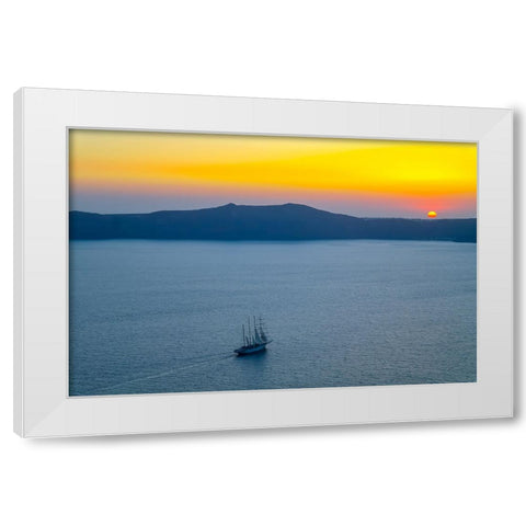 _SAM4017 White Modern Wood Framed Art Print by Heine, Ben