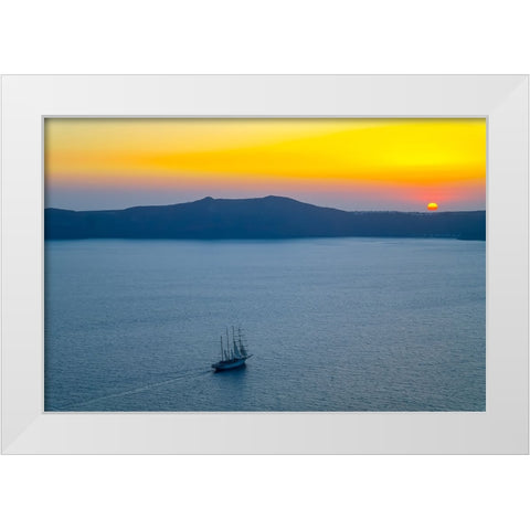 _SAM4017 White Modern Wood Framed Art Print by Heine, Ben