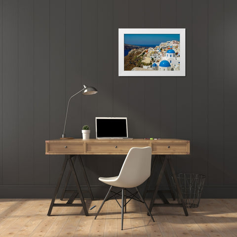 _SAM4140 White Modern Wood Framed Art Print by Heine, Ben